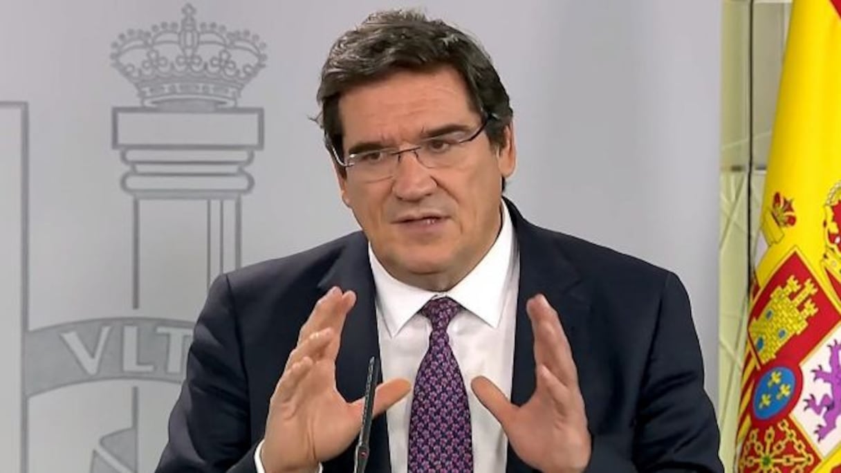 José Luis Escrivá, ministre espagnol de l'Inclusion, de la Sécurité sociale et de la Migration.