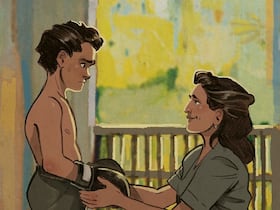 La bande dessinée "Marcel. Cerdan, le coeur est les gantes", raconte l'histoire méconnue de Marcel Cerdan, le bombardier marocain.