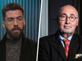 De g. à d.: Chawki Benzehra, lanceur d'alerte algérien, et Xavier Driencourt, ancien ambassadeur de France en Algérie.