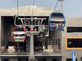 Le nouveau téléphérique d'Agadir relie le pont Tildi et la Kasbah d’Agadir Oufella sur une distance de 1.700 mètres linéaires.