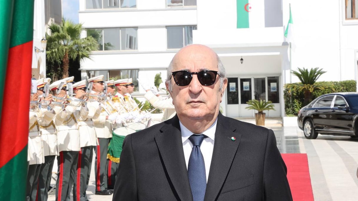 Le président algérien Abdelmadjid Tebboune.