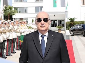 Le président algérien Abdelmadjid Tebboune.