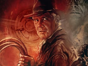 L'affiche du film Indiana Jones.