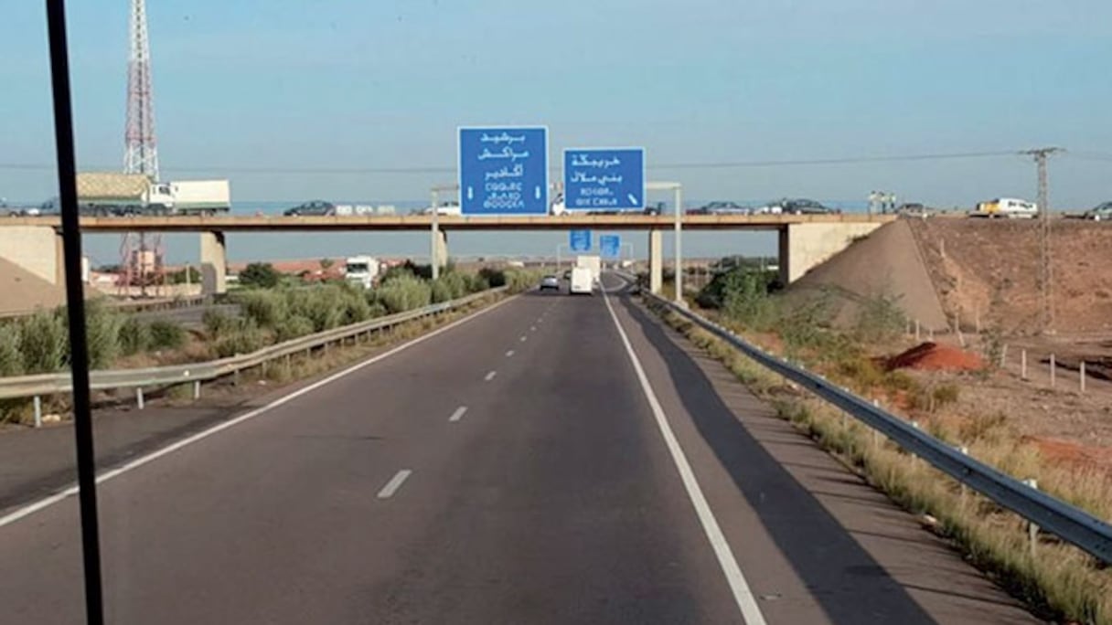 Autoroute Casablanca-Berrechid.
