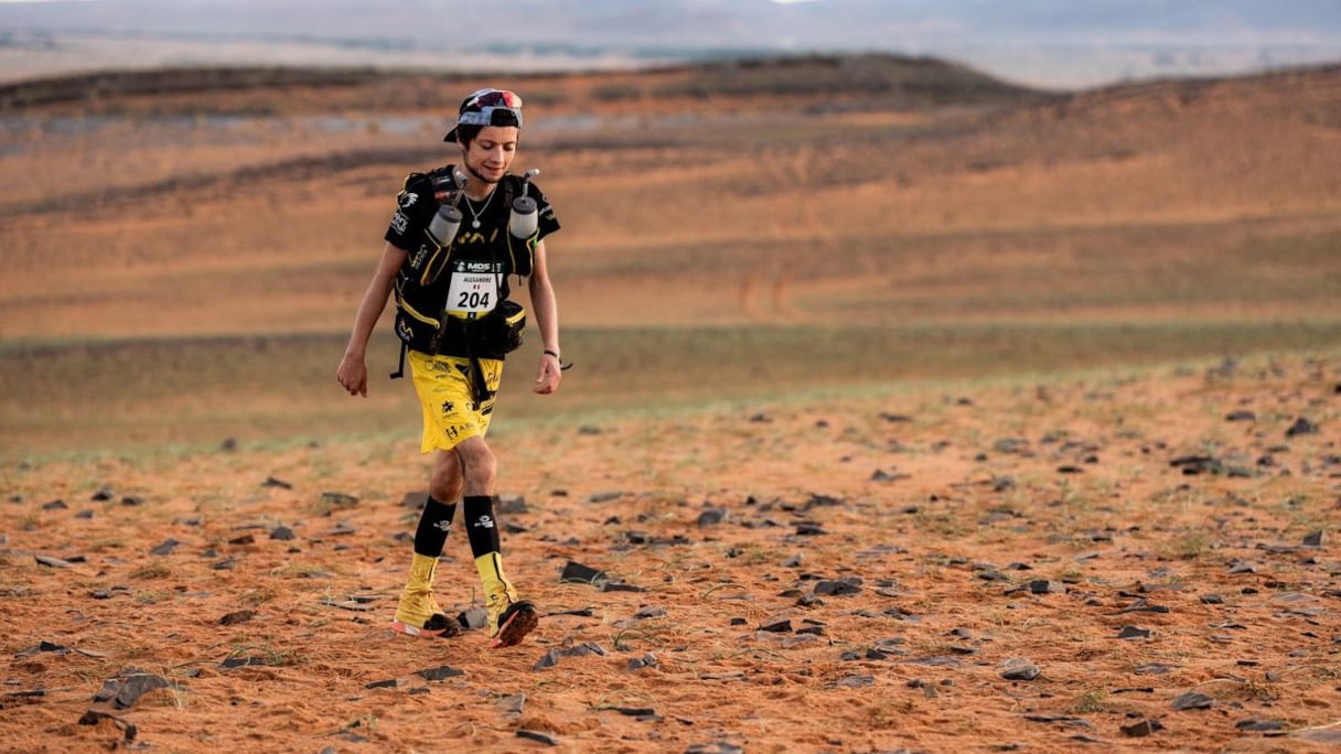 Atteint de la mucoviscidose, Alexandre Allain a bouclé le Marathon des Sables, dans la Sahara marocain.