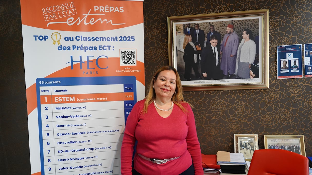 Wafaa Bouab Bennani, présidente directrice générale de l'Estem.