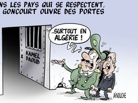 Dessin de Ghilas Aïnouche.