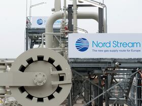 Nord Stream, ici le 8 novembre 2011, avant que ne soit inauguré le premier de ces gazoducs jumeaux, longs de 1 224 kilomètres, traversant la mer Baltique, à Lubmin, dans le nord-est de l'Allemagne.