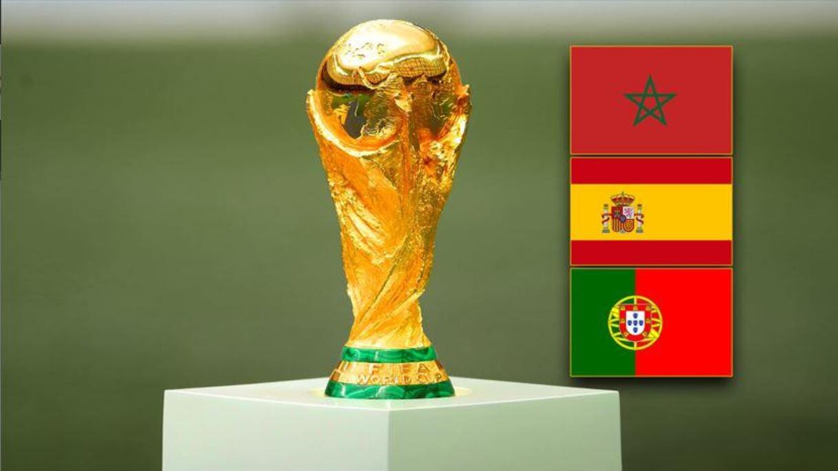 Le Maroc, le Portugal et l'Espagne candidats à l'organisation de la Coupe du monde 2030.