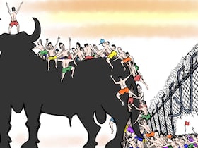 Dessin de Khalid Gueddar.