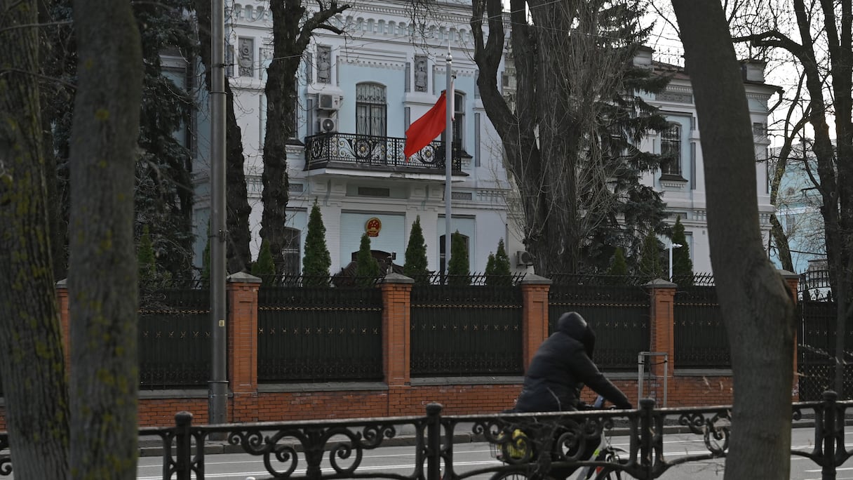 L'ambassade de Chine à Kiev