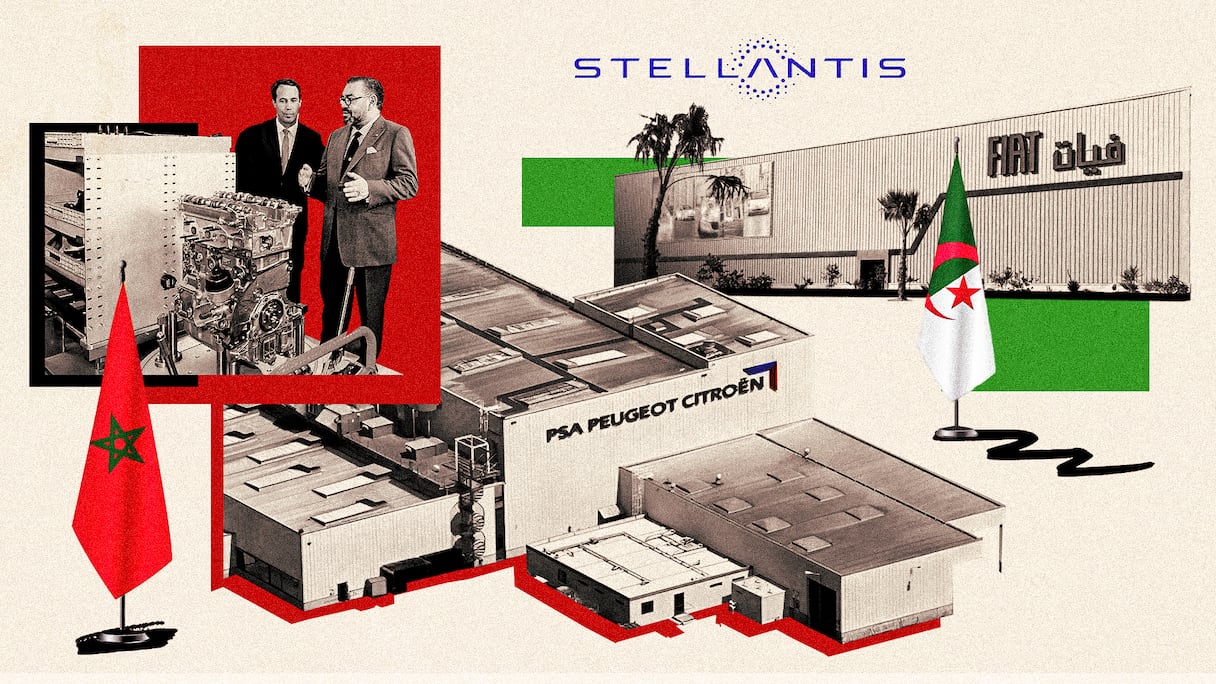 Les usines Stallantis au Maroc et en Algérie. (W.Belfkih/Le360).