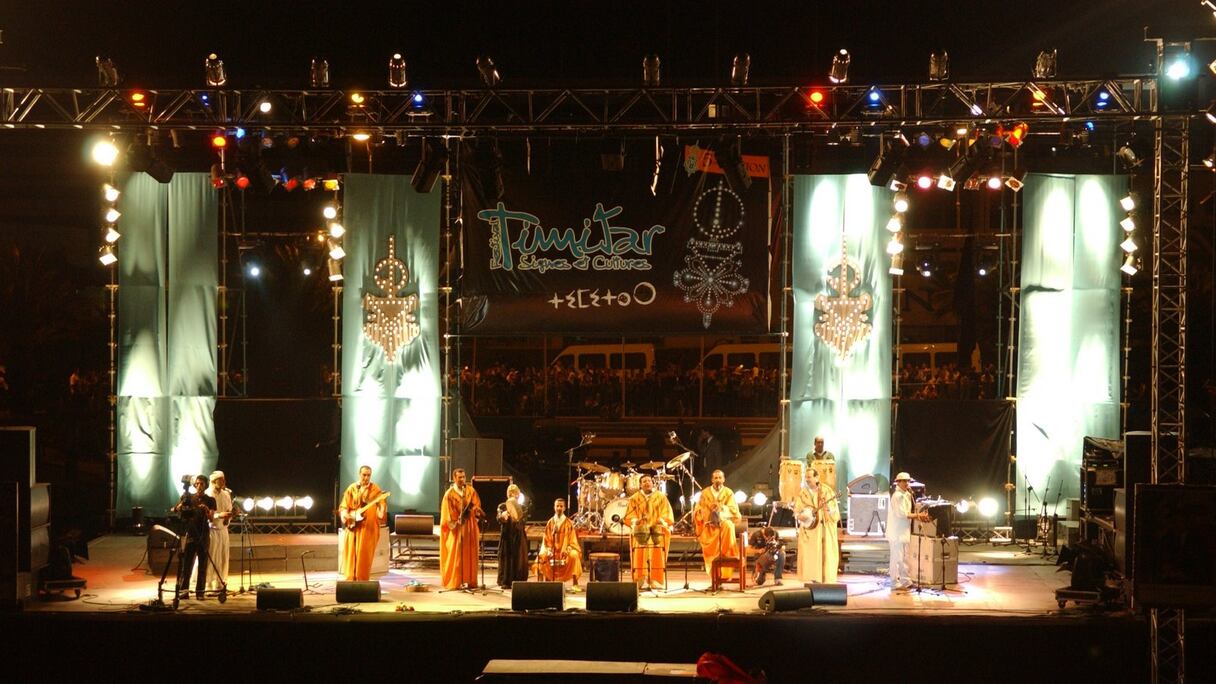 Un concert, lors d'une édition du festival Timitar, à Agadir.