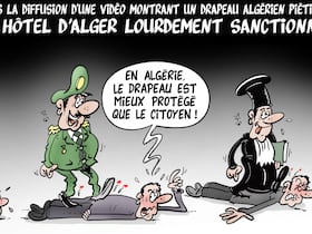 Dessin de Ghilas Aïnouche.