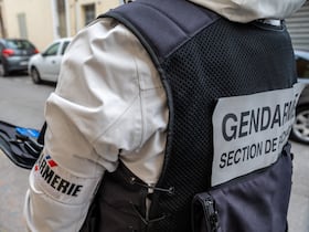 Un élément de la Section de recherches de la Gendarmerie nationale française.