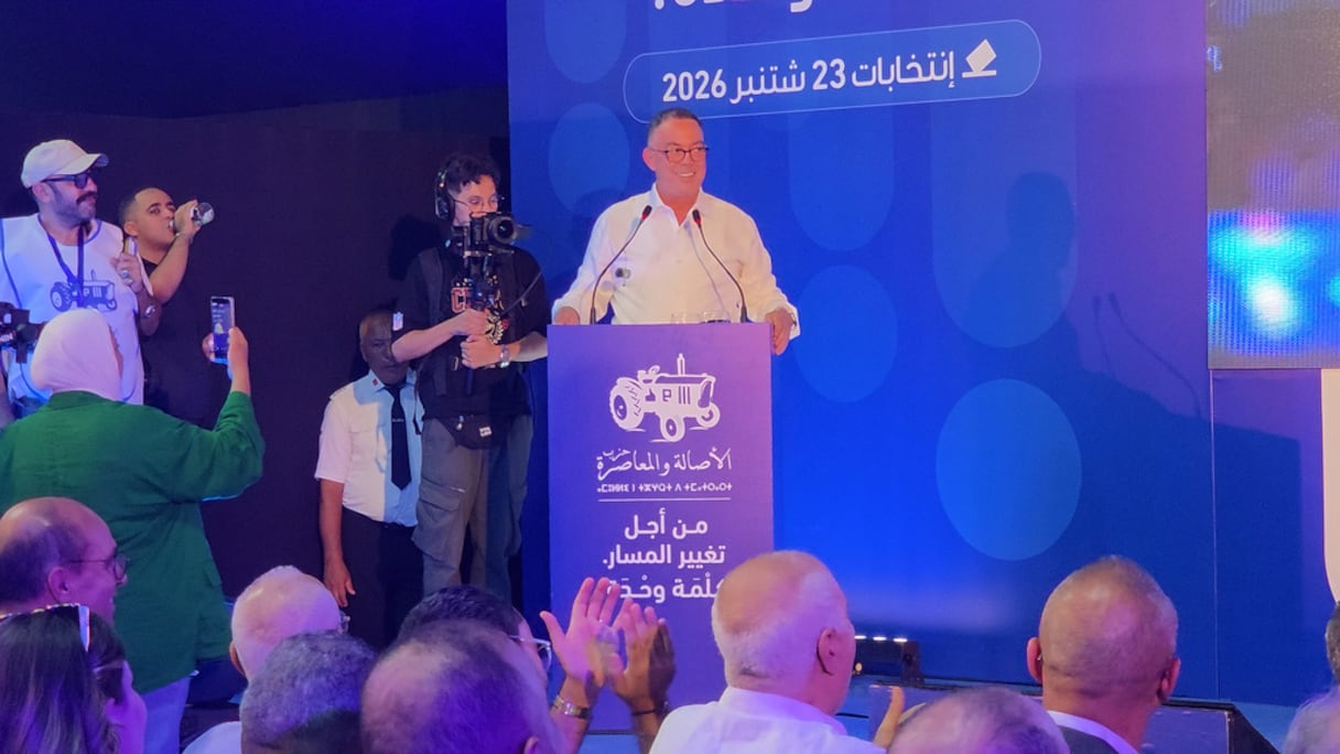 Fouzi Lekjaa à Casablanca, jeudi 10 septembre 2026.