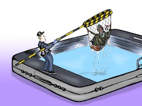 Dessin de Khalid Gueddar.