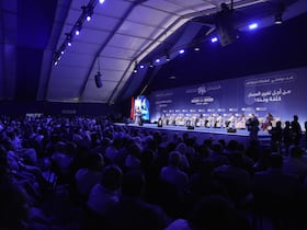 Lors de la rencontre organisée par le PAM dans le cadre de sa campagne électorale, mercredi 9 septembre 2026 à Marrakech.