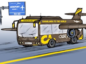 Dessin de Khalid Gueddar.