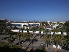 Le groupe scolaire Claude Monet à Mohammedia.