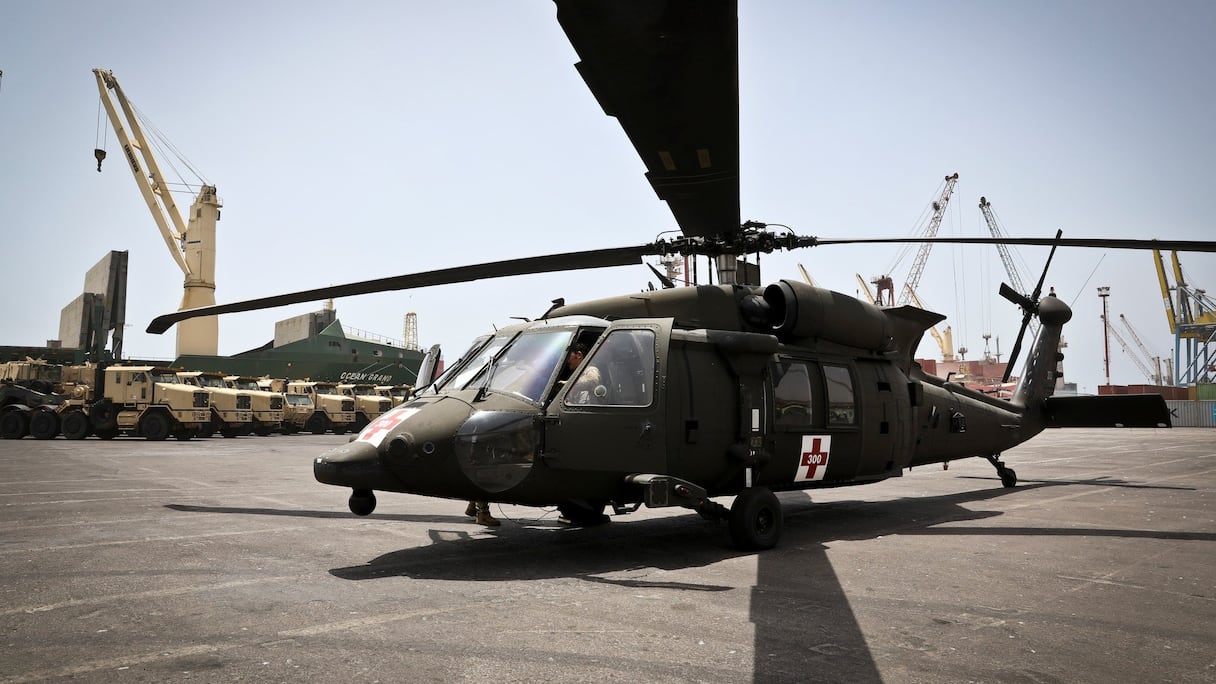 Arrivée à Agadir du matériel et des équipements américains pour l’exercice militaire African Lion, organisé conjointement par l’Armée américaine et les Forces armées royales.