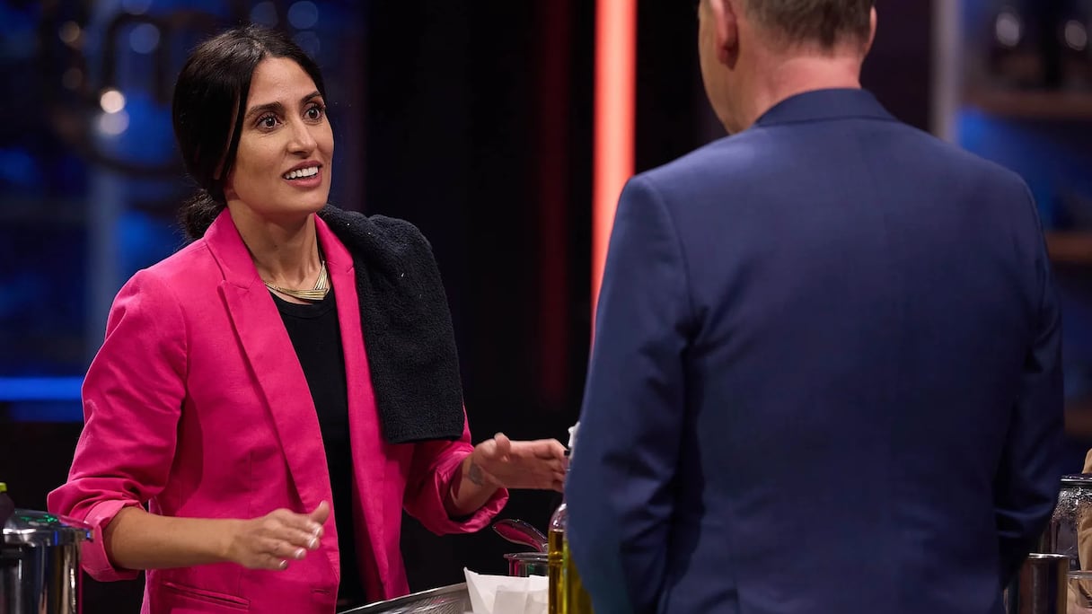 Nora, candidate marocaine, dans l'émission "Masterchef".