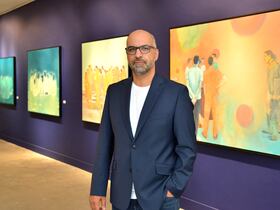 Exposition : les œuvres de Nabil El Makhloufi résonnent à la galerie L’Atelier 21.