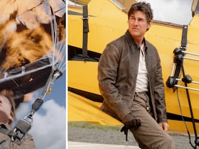 La cascade de Tom Cruise réalisée lors du tournage de "Mission Impossible 8" qui lui a valu d'entrer à nouveau dans le livre des records.