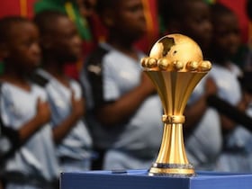 Le trophée des vainqueurs de la Coupe d'Afrique des Nations.
