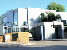 Siège de l'Institut royal des études stratégiques à Rabat.