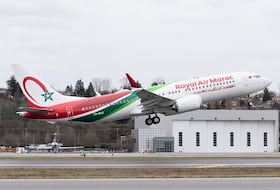 Un Boeing 737 Max de Royal Air Maroc.