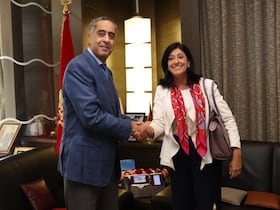 Abdellatif Hammouchi, directeur général de la Sûreté nationale et de la Surveillance du territoire, a reçu jeudi 15 septembre 2022 à Rabat, Esperanza Casteleiro Llamazares, secrétaire d'Etat et directrice du Centre national de renseignement d'Espagne.