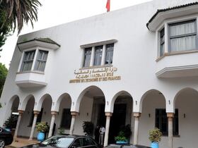 Le ministère de l'Economie et des finances à Rabat.