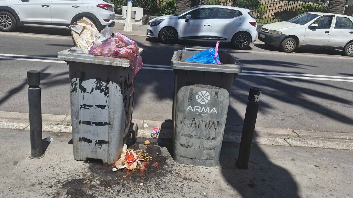 انتشار الأزبال بالجديدة