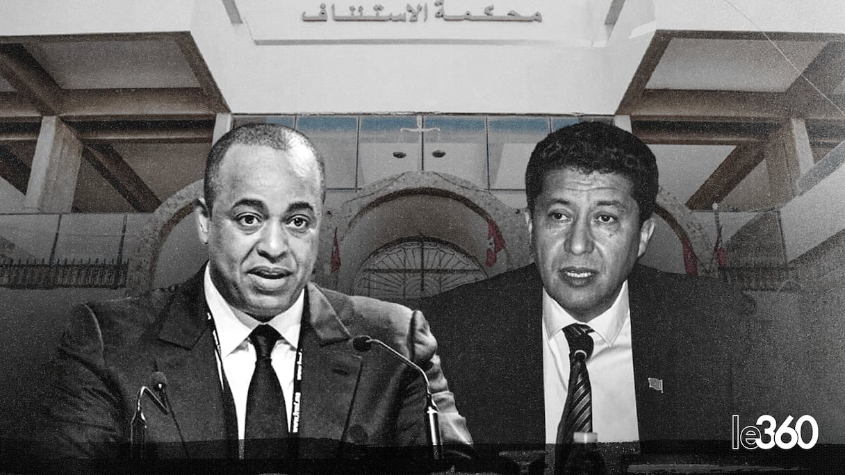 Said Naciri et Abdennabi Biioui (Photomontage)