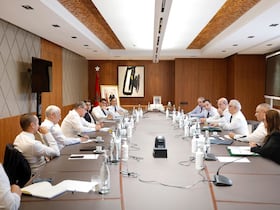 Lors de la réunion de la majorité gouvernementale, mardi 30 septembre 2025 à Rabat.