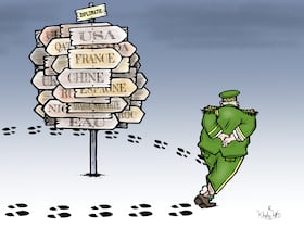 Dessin de Khalid Gueddar.