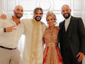 La star internationale a assisté, vendredi 29 juillet, au mariage de son ami, le réalisateur marocain Adil El Arbi.