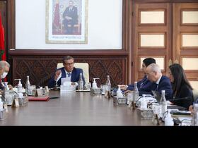 Réunion du Conseil de gouvernement, le 8 septembre 2022 à Rabat.