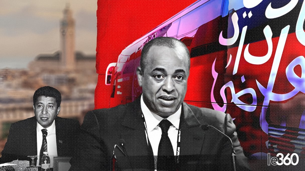 Saïd Naciri (premier plan) et Abdenbi Bioui.