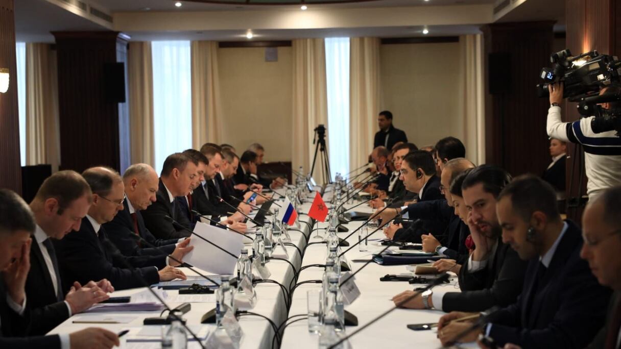 Lors de la 8e session de la Commission mixte intergouvernementale Maroc-Russie.