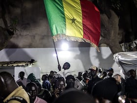 Jour de vote à Dakar, le 24 mars 2024.