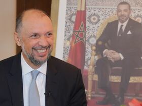 Mohcine Jazouli, ministre délégué chargé de l'investissement, de la convergence et de l'évaluation des politiques publiques.