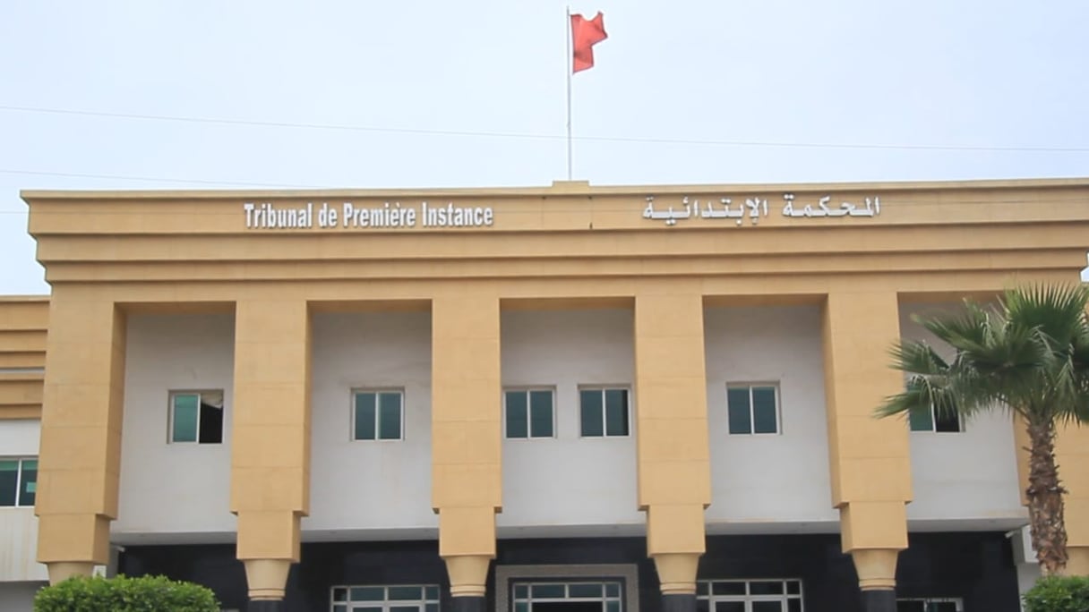 Le tribunal de première instance de Sidi Slimane.