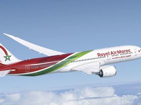 Un avion de la compagnie nationale, Royal Air Maroc.