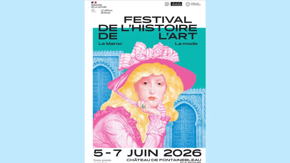 Le Maroc, invité d'honneur du Festival de l'histoire de l'art de Fontainebleau.