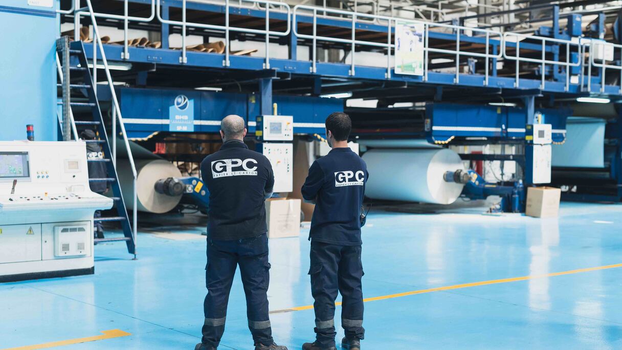 L'usine de GPC à Mohammedia.