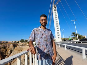 Marouane Abatouy, étudiant marocain de 21 ans, à Elche, en Espagne.