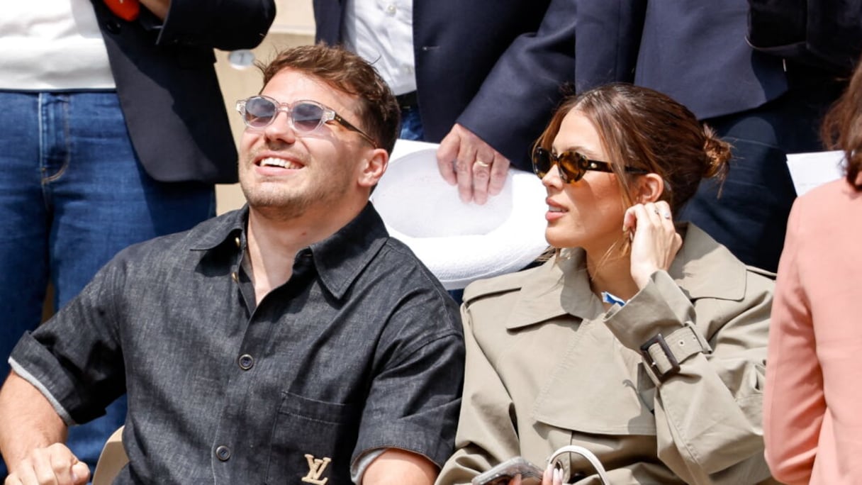 Miss France et Miss Univers 2016, Iris Mittenaere, et Antoine Dupont, capitaine du XV de France.
