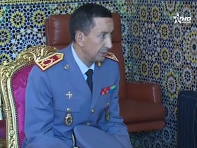 Mohammed Berrid, nouvel Inspecteur général des FAR et commandant la zone Sud.